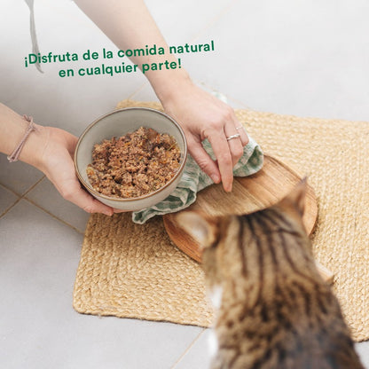 Lata de cerdo y verduras BARF para gatos Wild Balance 120 gr