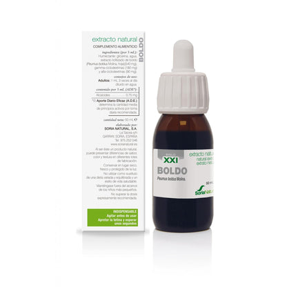 Extracto de Boldo Soria Natural, 50 ml