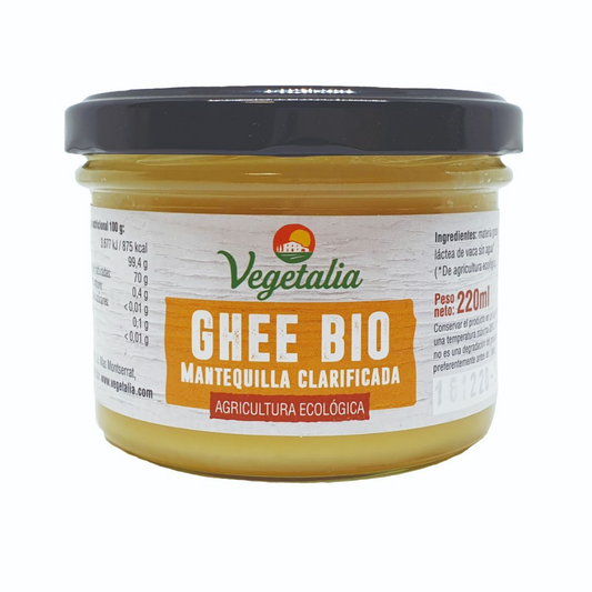 Mantequilla Clarificada 100% natural Vegetalia 220mg