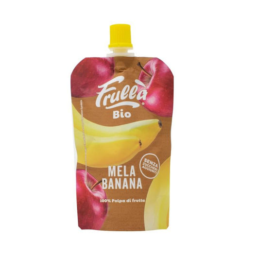 Puré de manzana y plátano Frullà Doypack 100 g