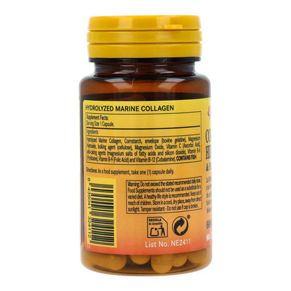 Colágeno marino hidroli+ MG 600 mg 60 caps