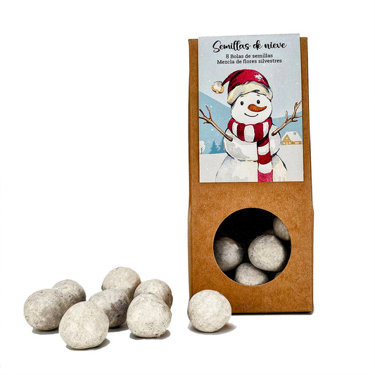 Bolas de semillas Muñeco de nieve, Garden Pocket