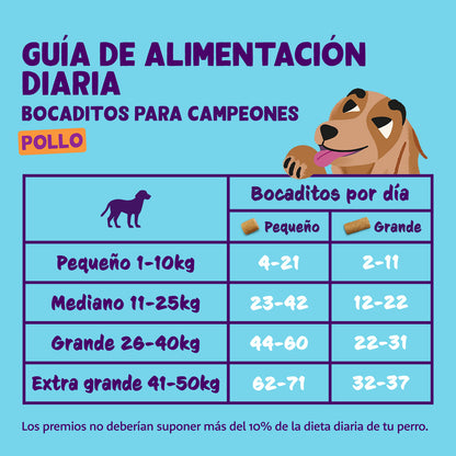 Bocaditos grandes de pollo Edgard Cooper 50g