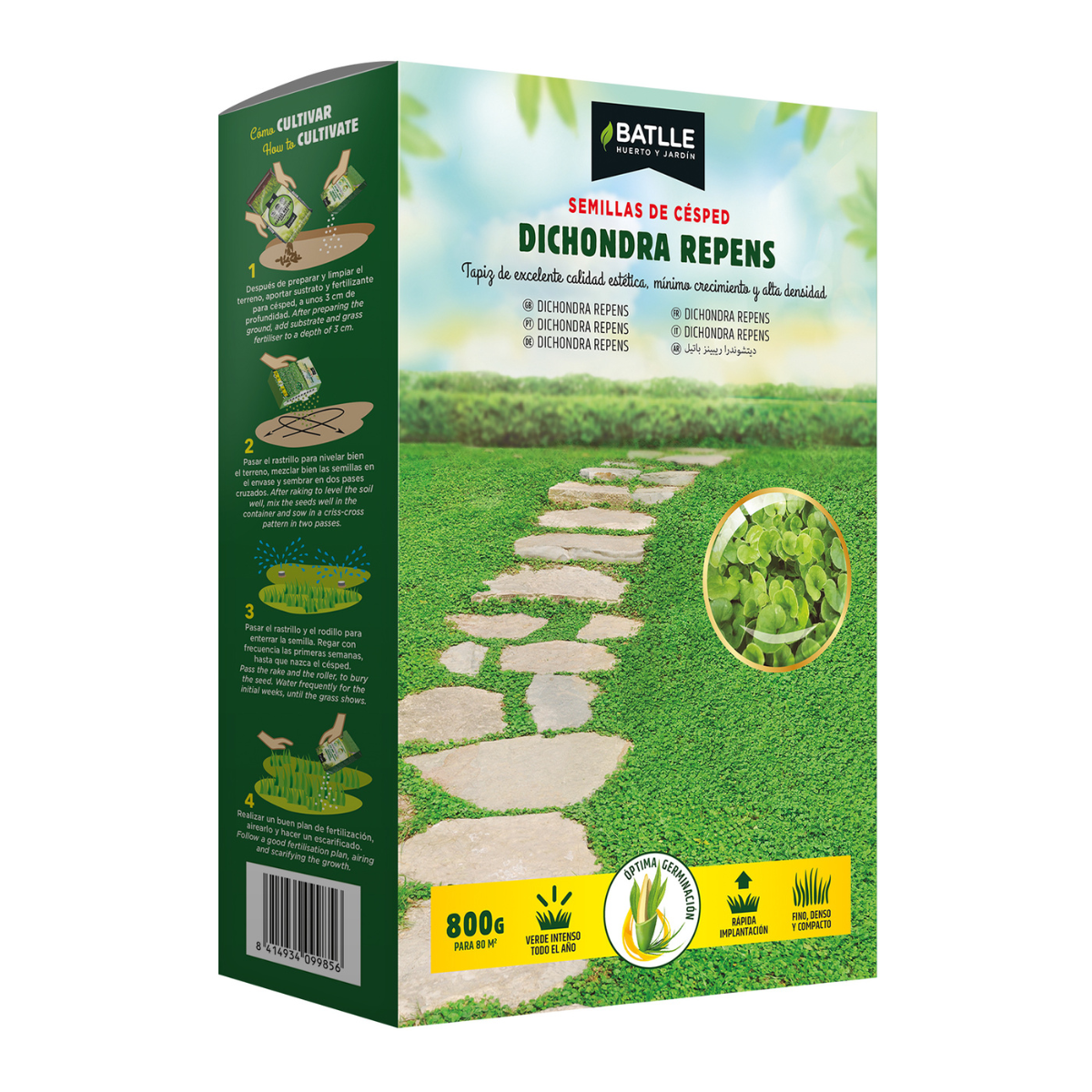 Semillas césped Dichondra repens Batlle 800 g