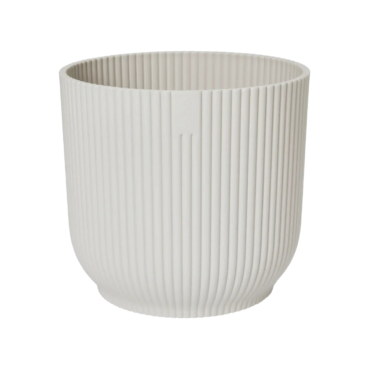 Macetero vibes fold round silky white Elho 30 cm