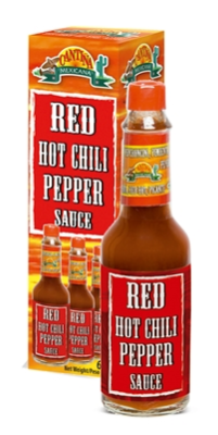 Salsa pimiento rojo tabasco 73% Cantina mexicana 60ml