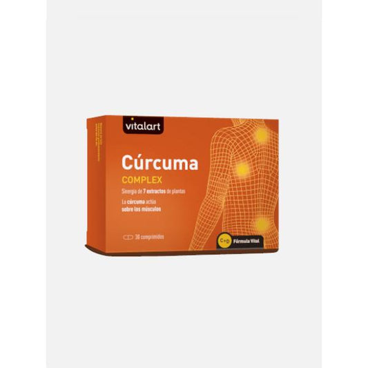 Suplemento alimenticio Cúrcuma Complex Vitalart 30 comprimidos