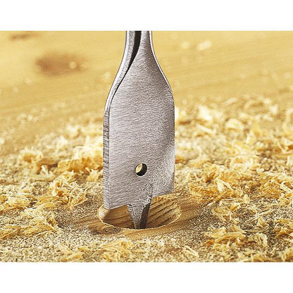 1 broca plana de fresar wolfcraft 152mm vástago hexagonal