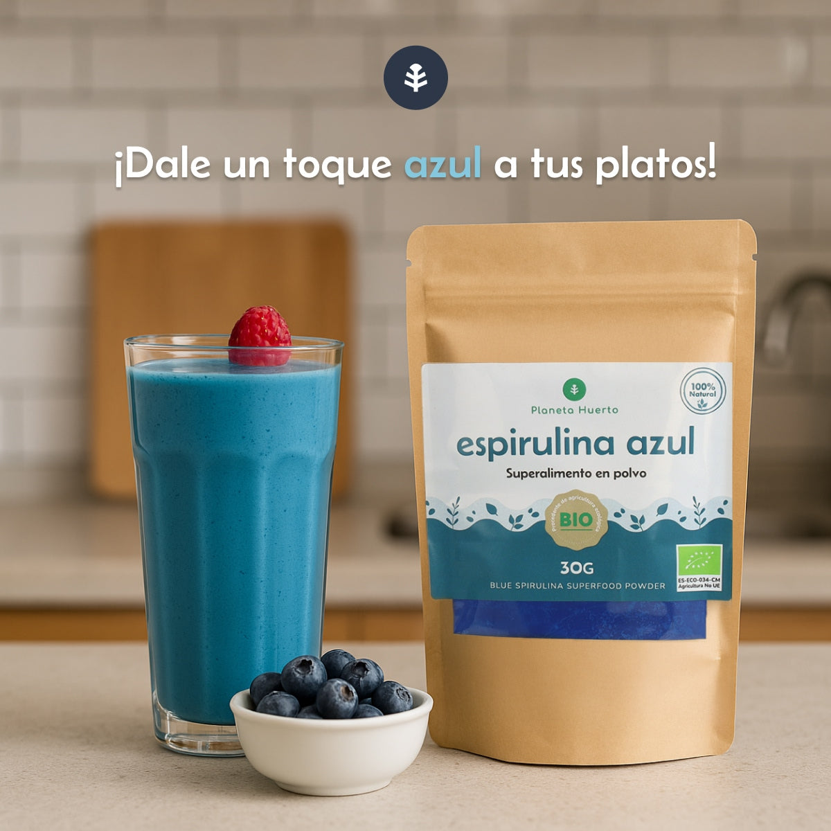 Espirulina azul Planeta Huerto 30 g