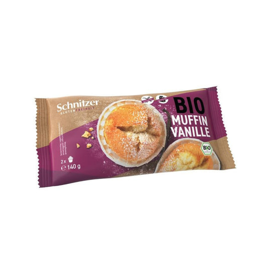 Muffins de vainilla Sin gluten Schnitzer 140 g