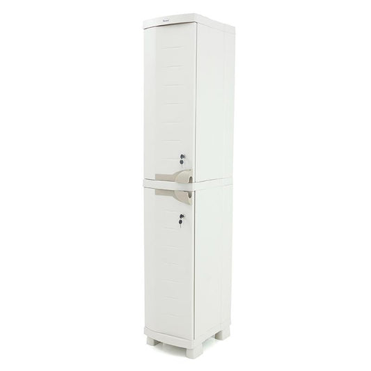 Taquilla Doble 35 cm Space Saver Plastiken Beige