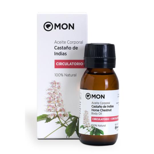 Aceite Corporal Castaño de Indias Mon, 60 ml