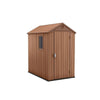 Caseta Darwin Marrón Keter 184x126x205 cm