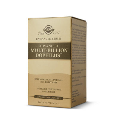 Multi-Billion Dophilus Avanzado, 60 cap. vegetales. Solgar