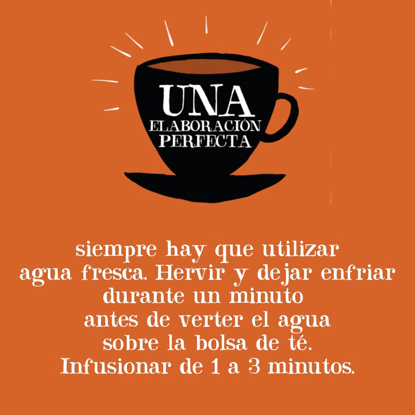 Té Blanco con Naranja Bio Cupper 20 bolsitas