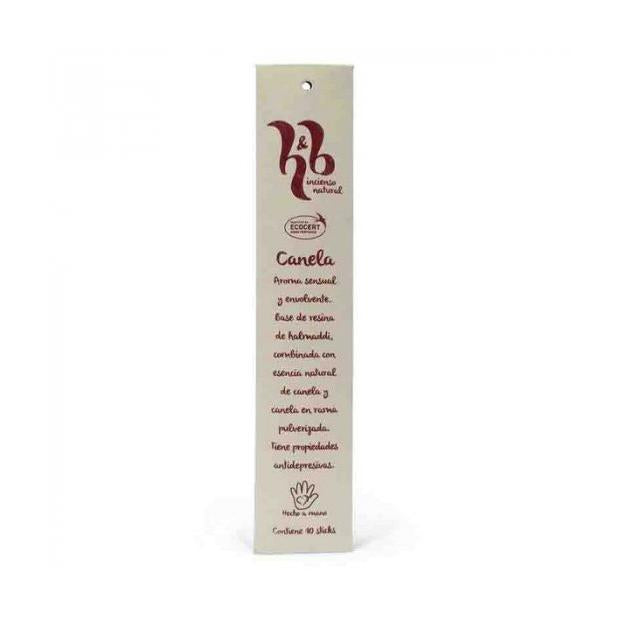 Incienso Natural HB Canela Bio (10 Varillas)