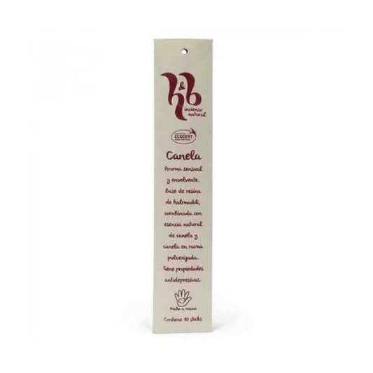 Incienso Natural HB Canela Bio (10 Varillas)