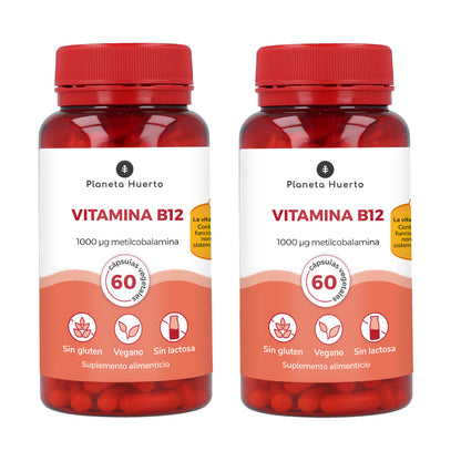 Pack 2x Vitamina B12 Planeta Huerto 60 cápsulas