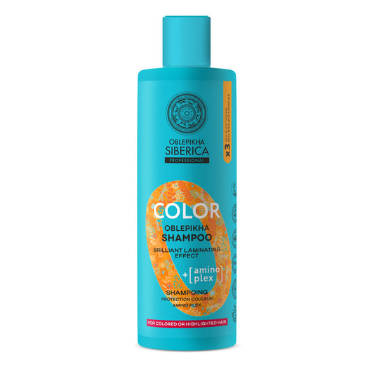 Champú amino plex protector del color, Natura siberica, 400 ml