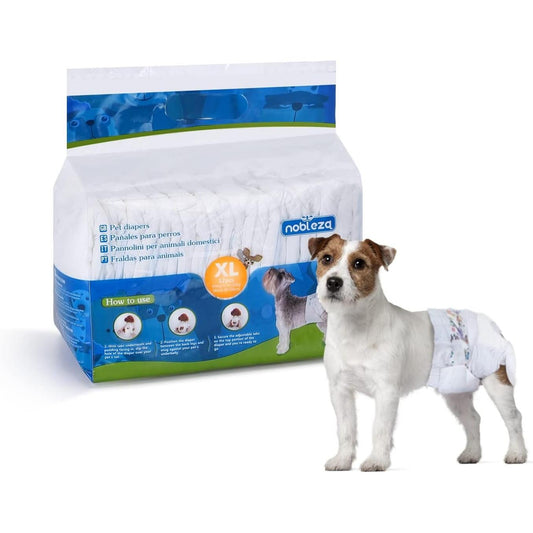 Pañales para perro hembra XL 12 uds. Nobleza
