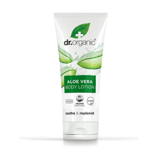 Loción corporal Aloe Vera Dr. Organic 200ml