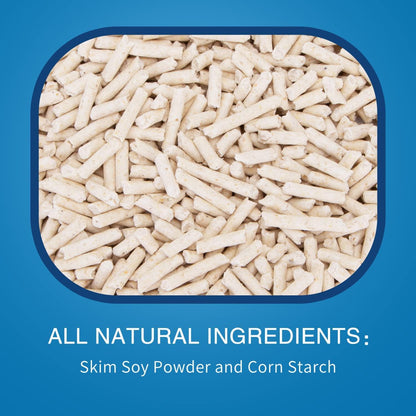 Arena para gatos de tofu biodegradable Nobleza 3,8 L