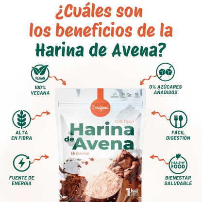 Harina De Avena Brownie Torafood 1kg