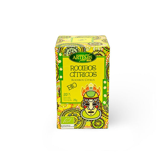 Té Rooibos Cítricos para infusión Artemis Bio 20 bolsitas