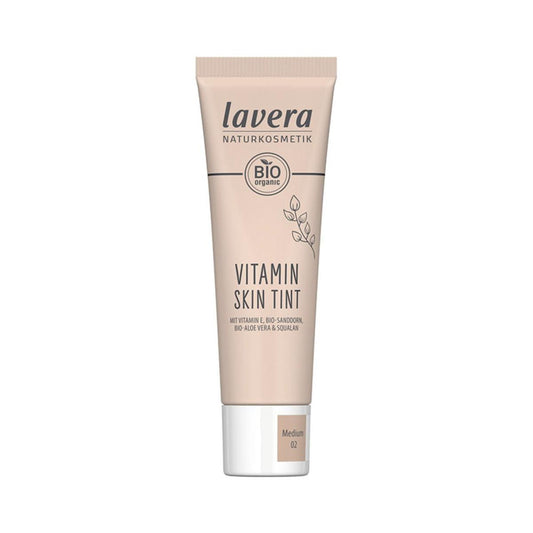 Crema color vitamin skin - 02 medium, Lavera 30 ml
