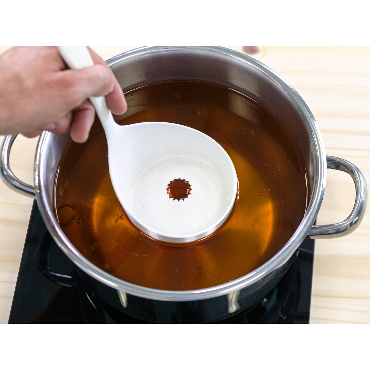 Cuchara desgrasadora Degreaser Tierra naranja