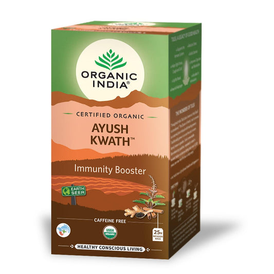 Ayush Kwath Organic India BIO 25 bolsitas