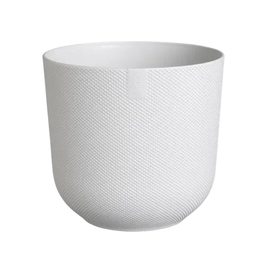 Macetero jazz round silky white Elho 30 cm