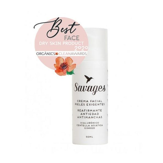 Crema facial antiedad pieles exigentes Savage 50 ml