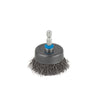 Cepillo metálico de copa para taladro vástago hexagonal 1/ 4" (6,35 mm)