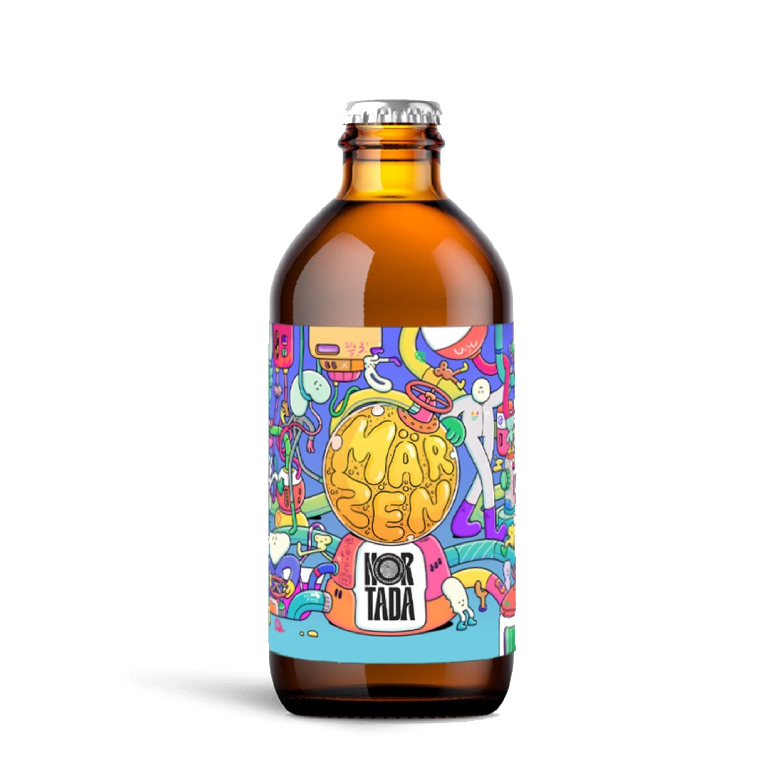 Cerveza Artesanal Nortada Märzen Botella 33 cl