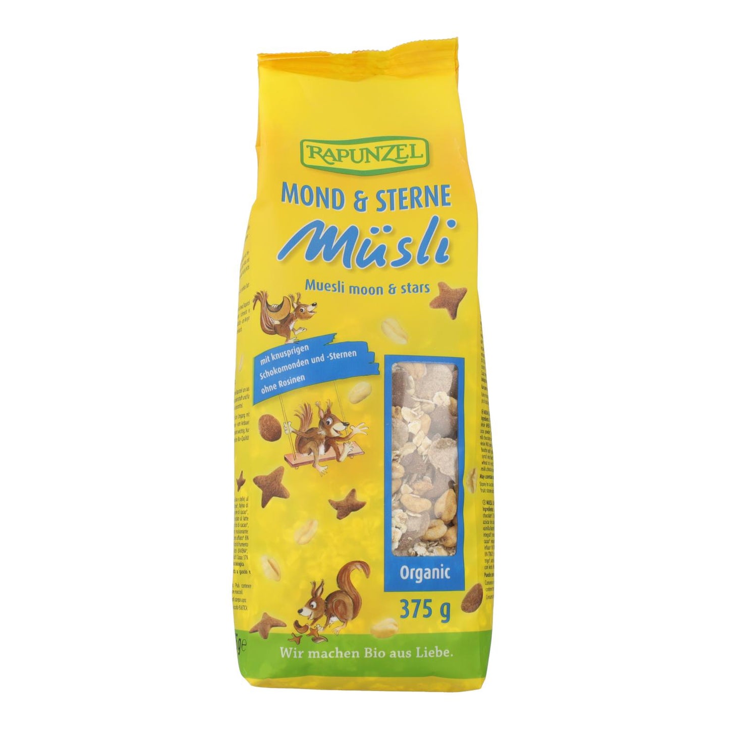 Muesli de Lunas y Estrellitas Bio Rapunzel 375 gr