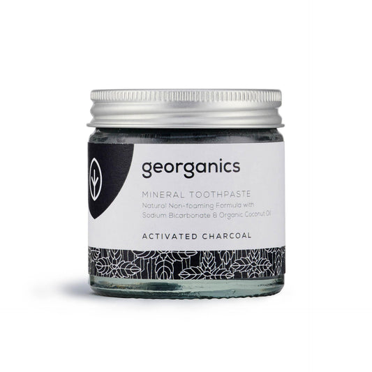 Dentífrico con Aceite de Coco y Carbón activado Georganics 120 ml