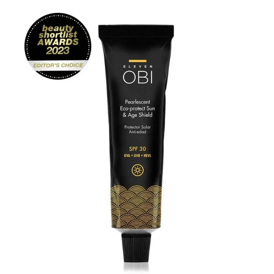 Protector solar antiedad ECO nacarado SPF 30 Eleven Obi 60ml