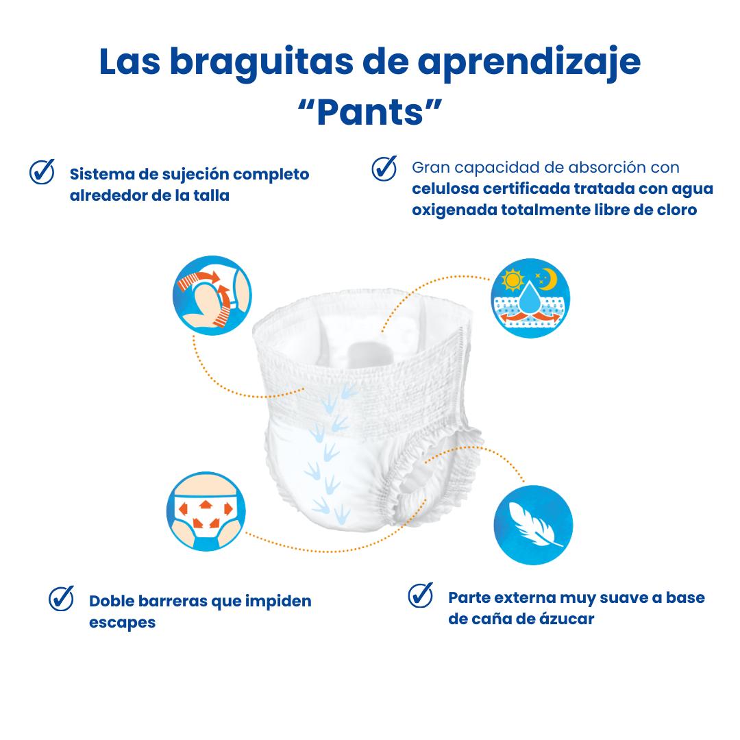 Pants Pañales-Braguitas Ecológicos Talla 5 Pingo 28 unidades