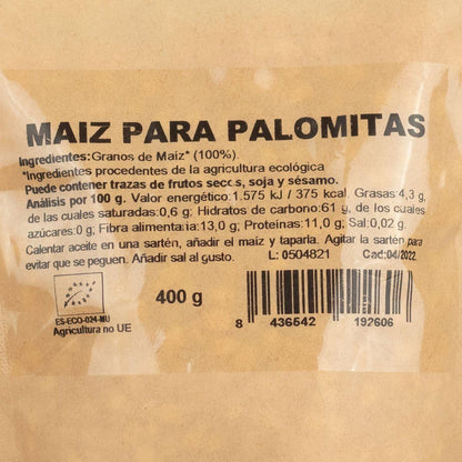 Maíz Palomitas Bio NaturGreen 400 g