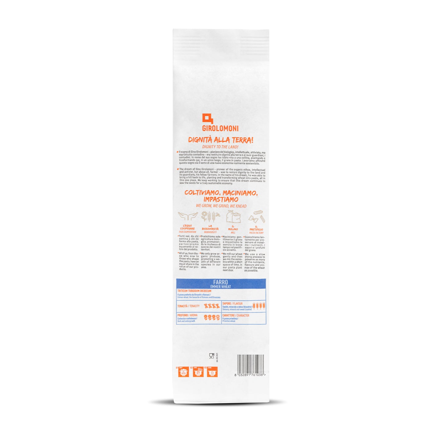 Espagueti espelta bio Girolomoni 500g