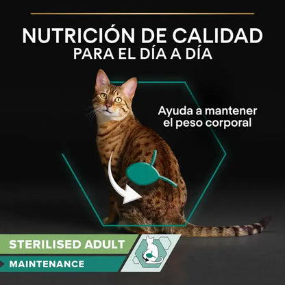 PRO PLAN Gato esterilizado Pollo en Salsa 85g