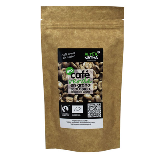 Granos de Café Verde ecológico Alternativa, 150 g
