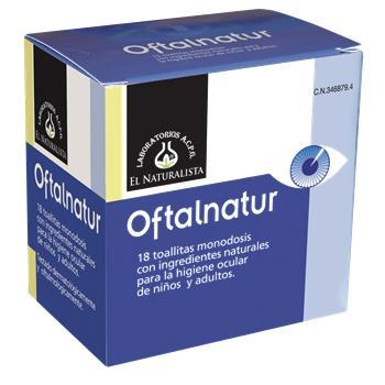 Oftalnatur Toallitas Oculares 15 Toallitas El Natural