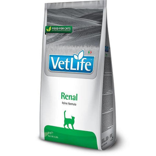 Vet Life Fórmula felina Renal Pienso veterinario Farmina 400 g