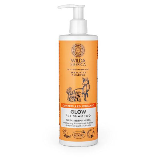 Champú brillo para mascotas Natura Sibérica 400 ml