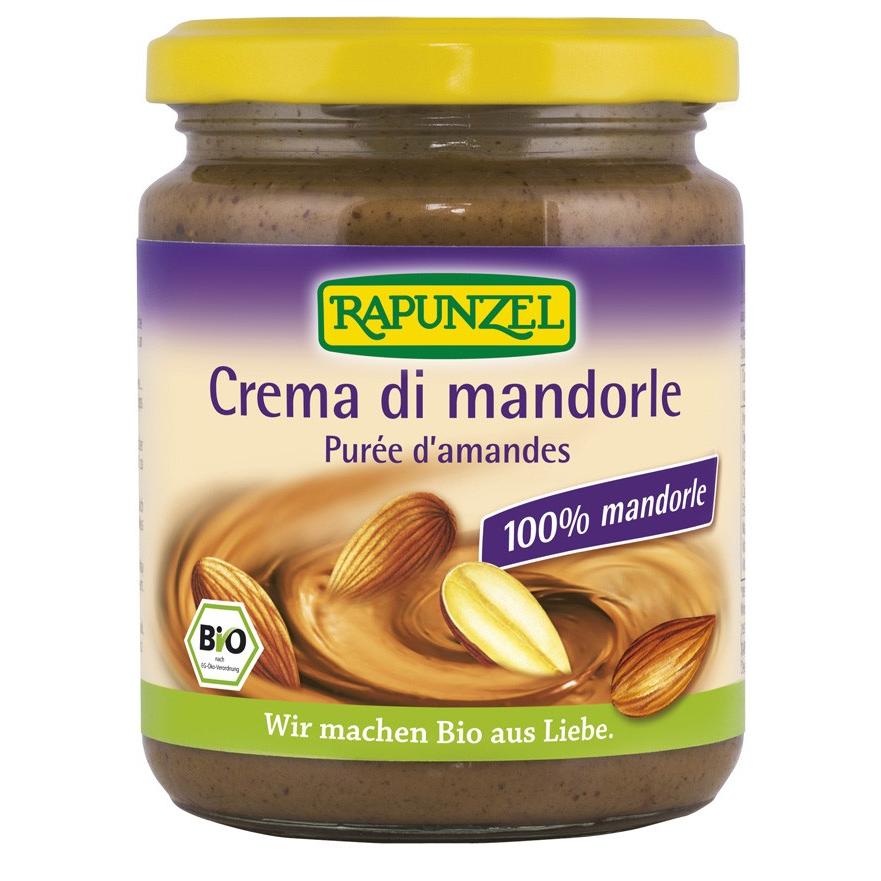Crema de Almendra Tostada Rapunzel, 250 g