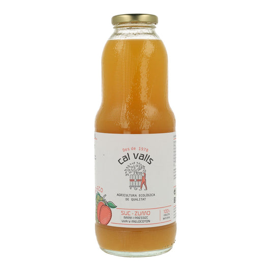 Zumo de Melocotón y Uva ECO Cal Valls