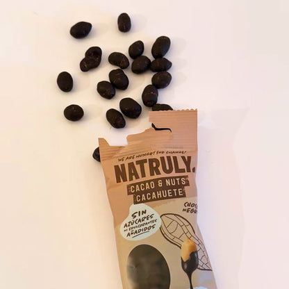 Cacao&Nuts Chocolate negro, Natruly, 50g