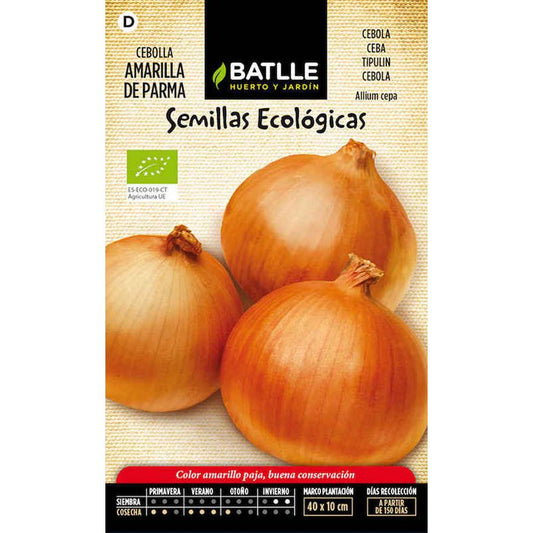 Semillas Cebolla amarilla de Parma Batlle